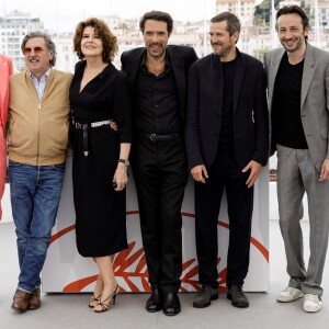 Doria Tillier, Daniel Auteuil, Fanny Ardant, Nicolas Bedos, Guillaume Canet, Michaël Cohen au photocall du film La belle époque lors du 72ème Festival International du film de Cannes. Le 21 mai 2019 © Jacovides-Moreau / Bestimage