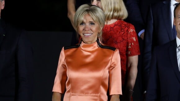 Brigitte Macron au Japon : audacieuse en orange pour l'ouverture du G20