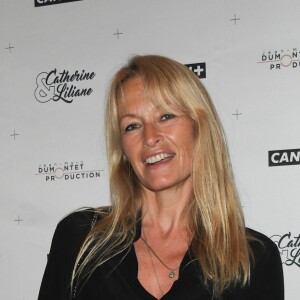 Estelle Lefébure - Soirée du pot de départ de Catherine et Liliane au théâtre Bobino à Paris le 1er juillet 2019.