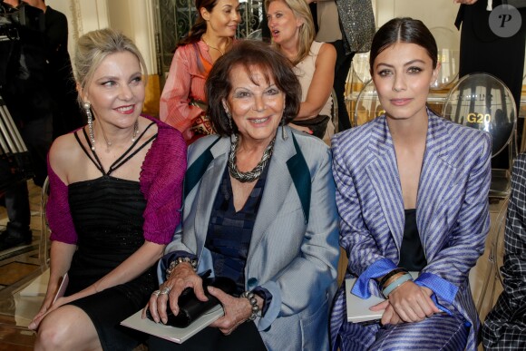 Claudia Cardinale assiste au défilé de mode Haute-Couture Automne/Hiver 2019/2020 « Giorgio Armani Privé" à Paris. Le 2 juillet 2019. © Olivier Borde / Bestimage