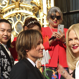 Nicole Kidman et son mari Keith Urban arrivent au défilé Haute Couture Armani Privé collection Automne-Hiver 2019/20 au Petit Palais à Paris, le 2 juillet 2019. © Veeren Ramsamy-Christophe Clovis/Bestimage