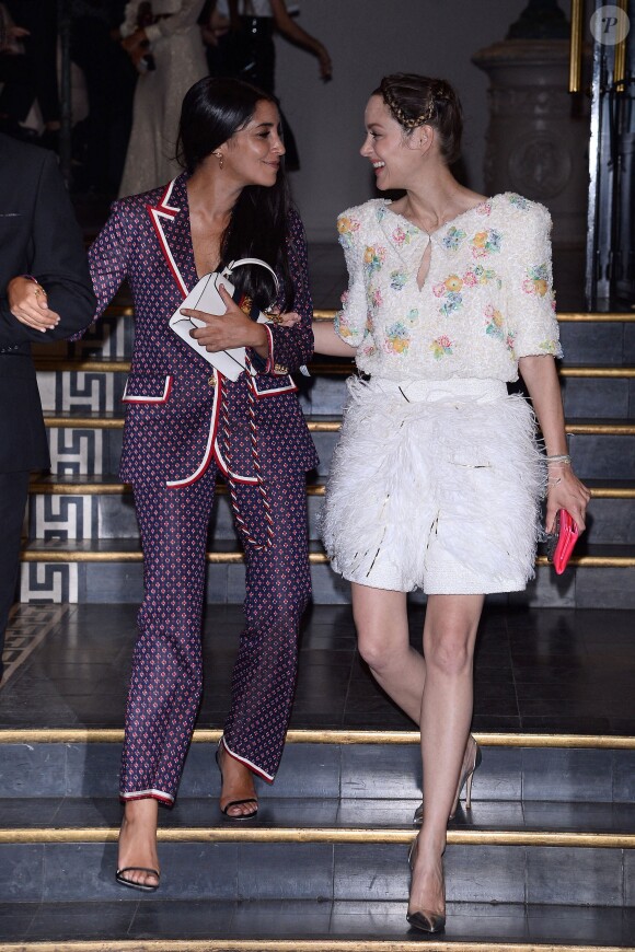 arrive au gala de la Vogue Paris Foundation, au Trianon. Paris, le 2 juillet 2019.
