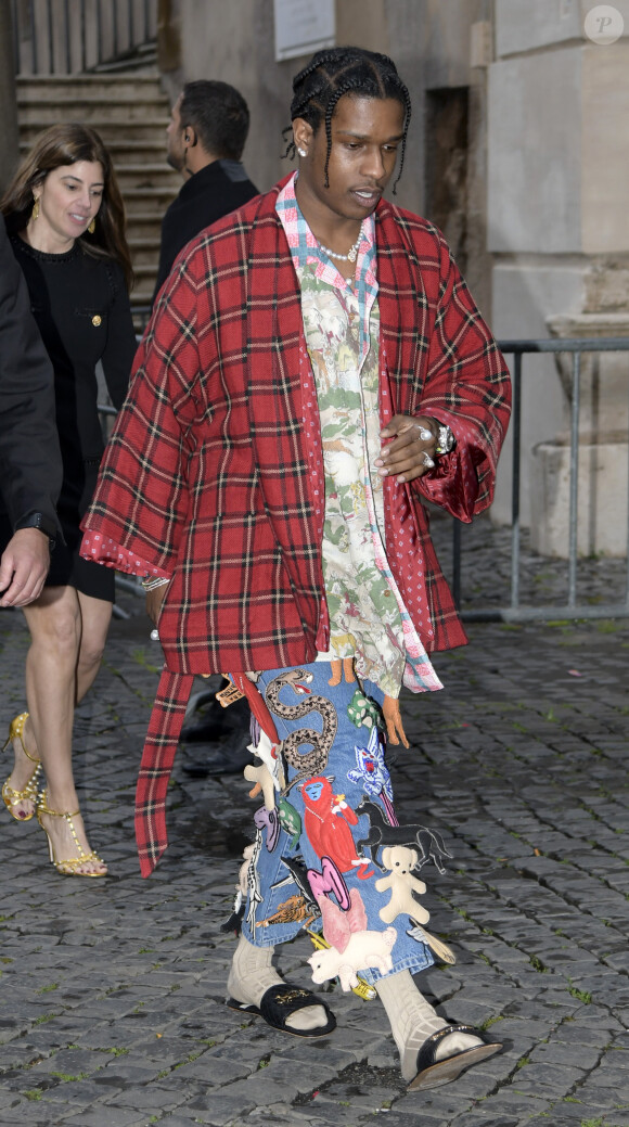 Asap Rocky à la soirée Gucci cruise 2020 à Rome en Italie , le 28 mai 2019
