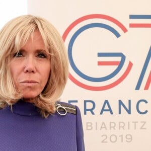 Brigitte Macron, Audrey Azoulay, directrice générale de l'Unesco lors de la réunion des ministres de l'éducation en marge du G7 au centre international d'études pédagogiques à Sèvres le 4 juillet 2019. © Stéphane Lemouton / Bestimage