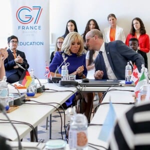 Brigitte Macron, Jean-Michel Blanquer, ministre de l'éducation nationale lors de la réunion des ministres de l'éducation en marge du G7 au centre international d'études pédagogiques à Sèvres le 4 juillet 2019. © Stéphane Lemouton / Bestimage