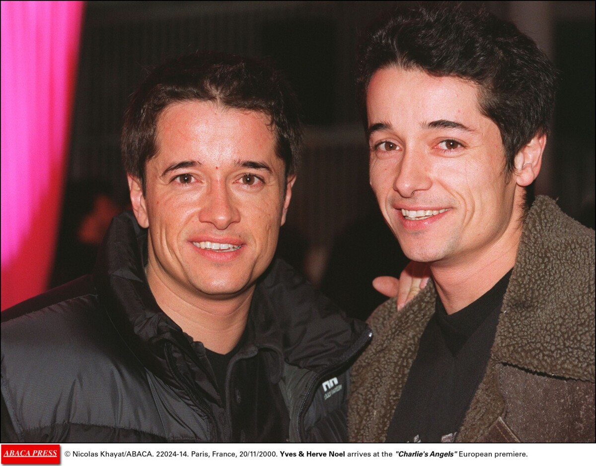 Photo : Yves et Hervé Noël à Paris en novembre 2000. - Purepeople