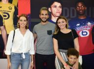 Maëva Coucke et Rachel Legrain-Trapani avec son fils Gianni, soirée en mode LOSC