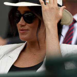 Meghan Markle, duchesse de Sussex - Jour 4 du Tournoi de tennis de Wimbledon 2019 à Londres, Royaume Uni, le 4 juillet 2019.