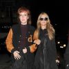 Paris Hilton et Kate Rothschild arrivent à la boîte de nuit "Tape" à Londres, le 27 avril 2016.