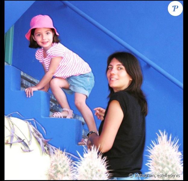Estelle Denis et sa fille Victoire, photo Instagram du 11 juillet 2019