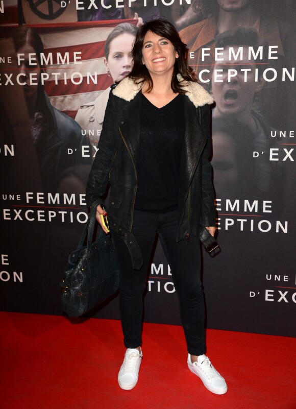 Estelle Denis - Avant-première du film "Une femme d'Exception" au cinéma Gaumont Opéra Capucines à Paris, le 4 décembre 2018. © Veeren/Bestimage