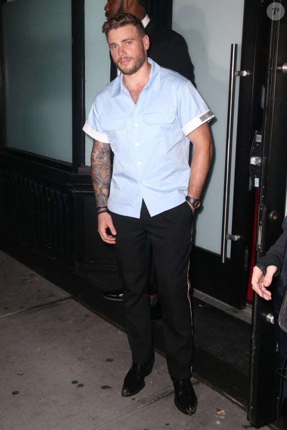 Gus Kenworthy - Les célébrités arrivent au défilé de mode Calvin Klein Spring 2019 lors de la Fashion Week à New York, le 11 septembre 2018