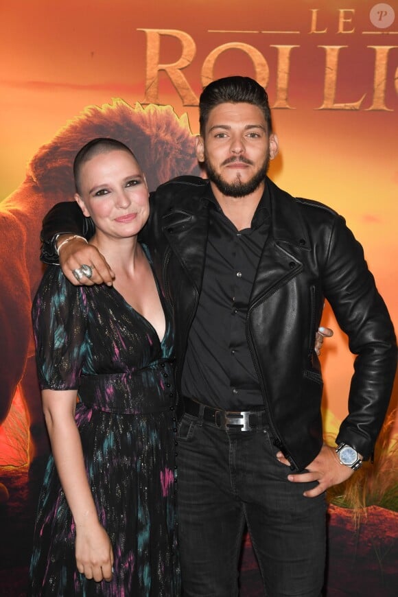 Anne Sila et Rayane Bensetti - Projection exceptionnelle du nouveau Disney "Le Roi Lion" au Grand Rex à Paris le 11 juillet 2019. © Coadic Guirec/Bestimage