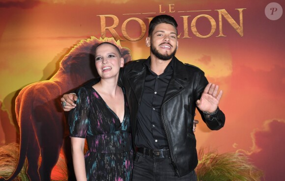 Anne Sila et Rayane Bensetti - Projection exceptionnelle du nouveau Disney "Le Roi Lion" au Grand Rex à Paris le 11 juillet 2019. © Coadic Guirec/Bestimage