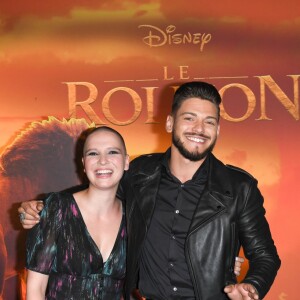 Anne Sila et Rayane Bensetti - Projection exceptionnelle du nouveau Disney "Le Roi Lion" au Grand Rex à Paris le 11 juillet 2019. © Coadic Guirec/Bestimage