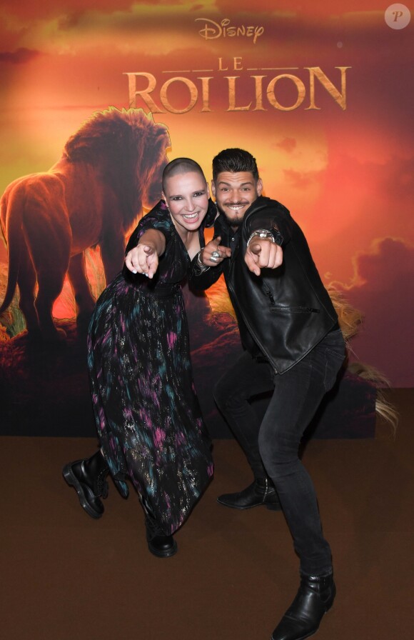 Anne Sila et Rayane Bensetti - Projection exceptionnelle du nouveau Disney "Le Roi Lion" au Grand Rex à Paris le 11 juillet 2019. © Coadic Guirec/Bestimage