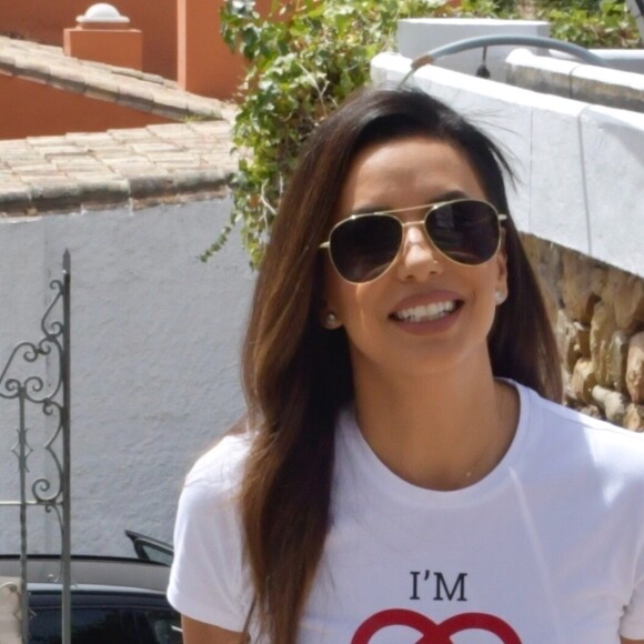 Eva Longoria lors de l'inauguration de la Global Gift House pour les enfants dans le besoin à Marbella le 12 juillet 2019