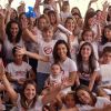 Eva Longoria lors de l'inauguration de la Global Gift House pour les enfants dans le besoin à Marbella le 12 juillet 2019