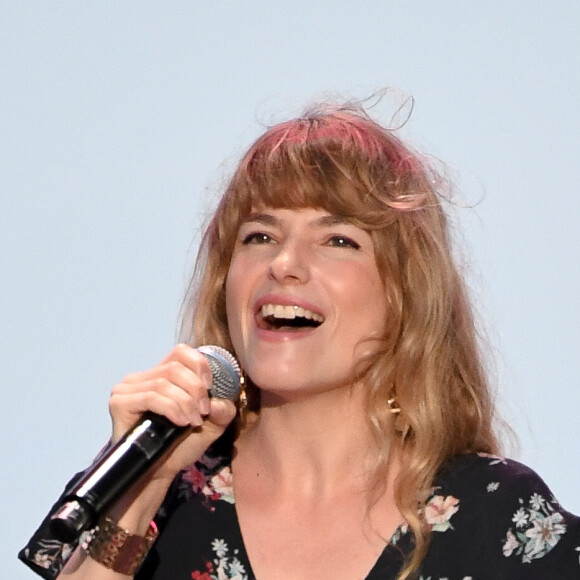 Cécilia Cara - Concert caritatif pour les enfants malades organisé par l'association "Enfant, star et match" dans la pinède à Juan les Pins le 11 juillet 2019. © Lionel Urman/Bestimage