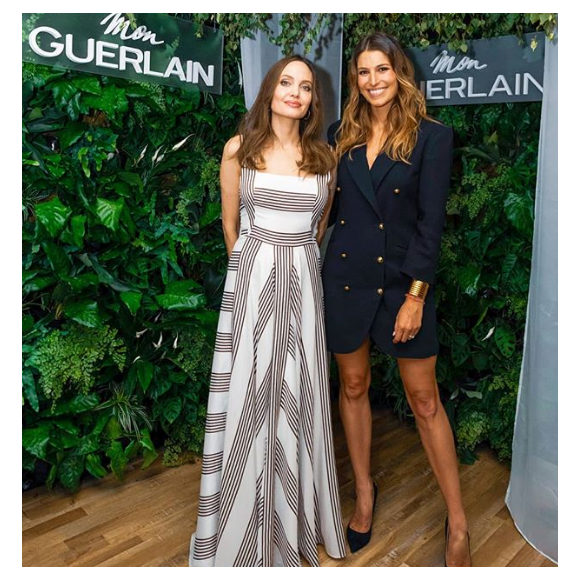 Laury Thilleman à la soirée Guerlain du 9 juillet 2019