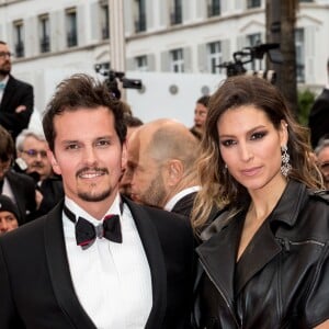 Laury Thilleman (Miss France 2011) et son compagnon le chef cuisinier Juan Arbelaez - Montée des marches du film "Douleur et Gloire" lors du 72ème Festival International du Film de Cannes. Le 17 mai 2019 © Jacovides-Moreau / Bestimage