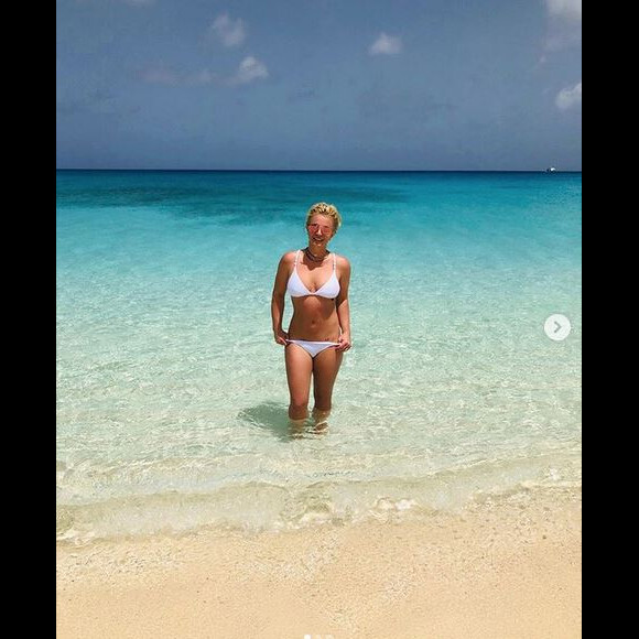 Britney Spears en vacances aux îles Turques-et-Caïques. Juin 2019.