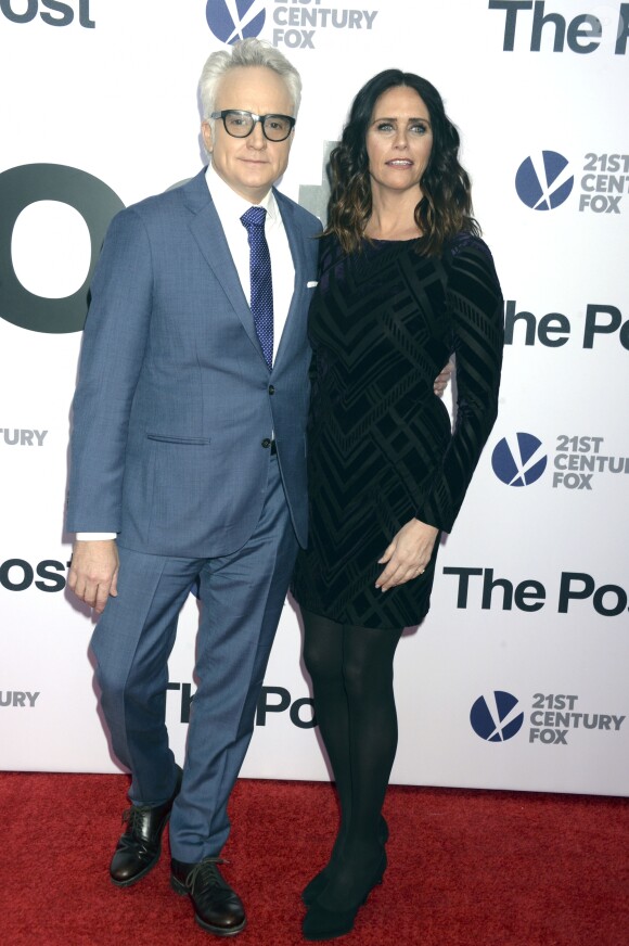 Bradley Whitford et sa compagne Amy Landecker à la première de "The Post" (Pentagon Papers) à Washington le 14 décembre 2017.