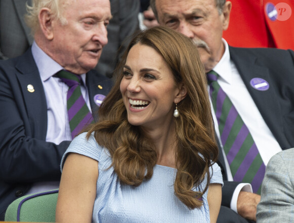 Catherine (Kate) Middleton, duchesse de Cambridge - Le tournois de Wimbledon 2019, Londres les 12, 13 et 14 juillet 2019.