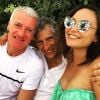 Didier Deschamps en vacances à Saint-Tropez avec Nagui et Valérie Bègue. Instagram, le 21 juillet 2018.