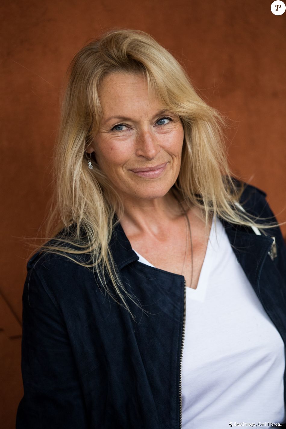 Estelle Lefébure au village des internationaux de France de tennis de