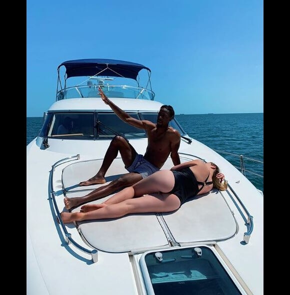 Gaël Monfils et Elina Svitolina. Instagram, le 18 juillet 2019.