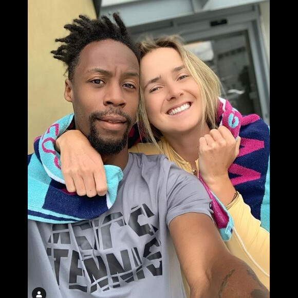 Gaël Monfils et Elina Svitolina. Instagram, le 2 juillet 2019.