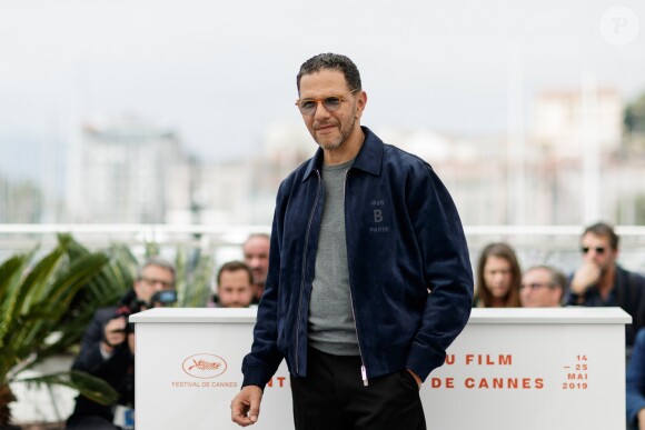 Roschdy Zem au photocall du film "Roubaix, une lumière" lors du 72e Festival International du film de Cannes. Le 23 mai 2019 © Jacovides-Moreau / Bestimage