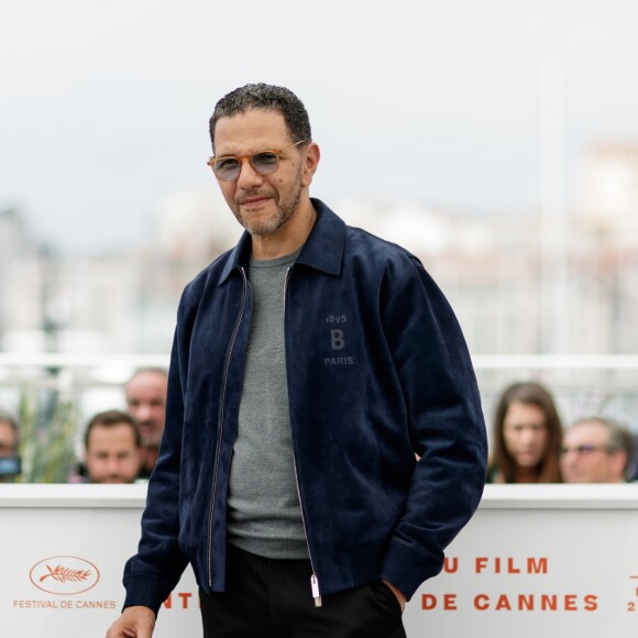 Roschdy Zem au photocall du film "Roubaix, une lumière" lors du 72e Festival International du film de Cannes. Le 23 mai 2019 © Jacovides-Moreau / Bestimage