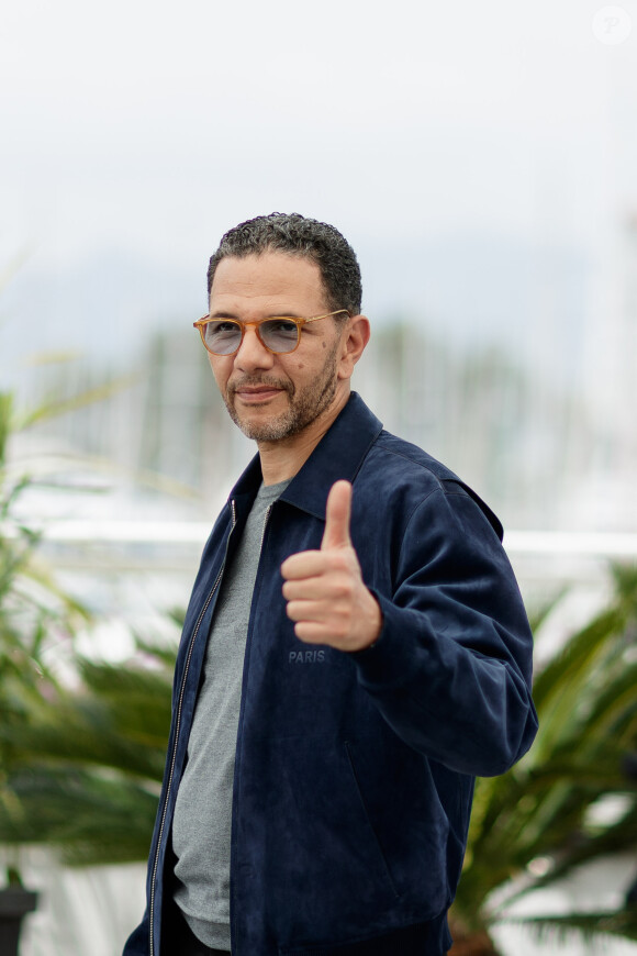 Roschdy Zem au photocall du film "Roubaix, une lumière" lors du 72e Festival International du film de Cannes. Le 23 mai 2019 © Jacovides-Moreau / Bestimage