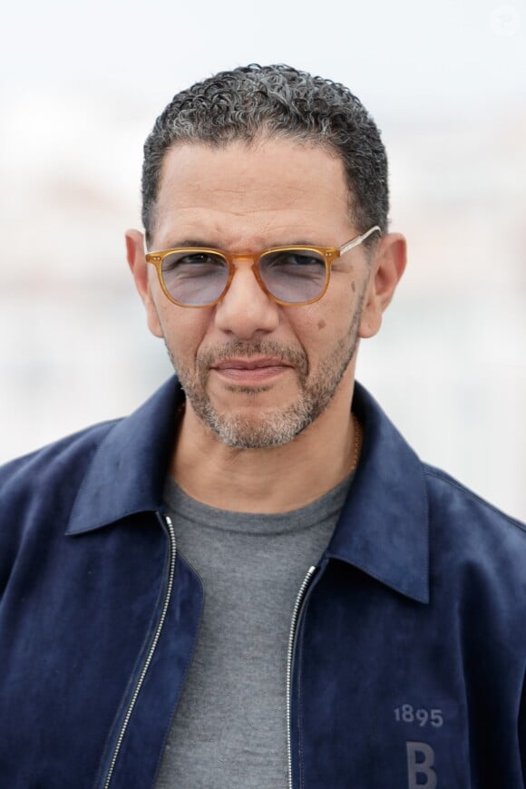 Roschdy Zem au photocall du film "Roubaix, une lumière" lors du 72e Festival International du film de Cannes. Le 23 mai 2019 © Jacovides-Moreau / Bestimage