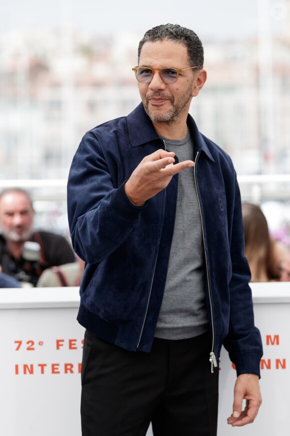 Roschdy Zem au photocall du film "Roubaix, une lumière" lors du 72e Festival International du film de Cannes. Le 23 mai 2019 © Jacovides-Moreau / Bestimage