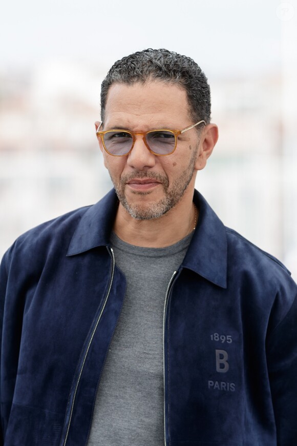 Roschdy Zem au photocall du film "Roubaix, une lumière" lors du 72e Festival International du film de Cannes. Le 23 mai 2019 © Jacovides-Moreau / Bestimage