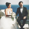 Jade Leboeuf et Stéphane Rodrigues se sont une nouvelle fois mariés à Toulon le 12 juillet 2019.