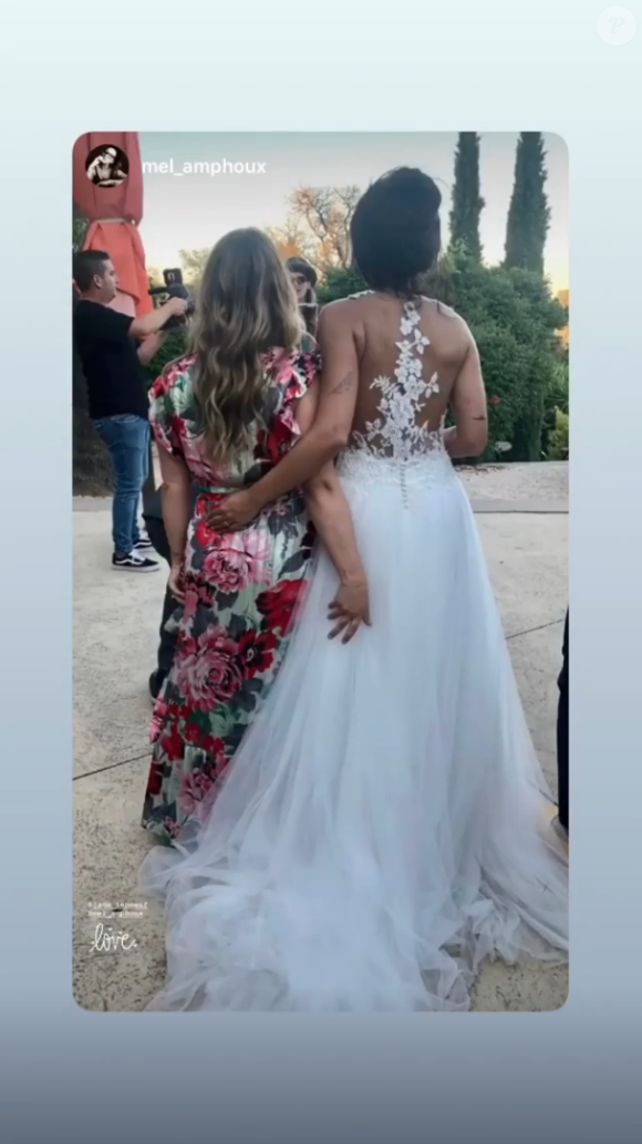 Le second mariage de Jade Leboeuf avec Stéphane Rodriguez, le 12 juillet 2019 à Toulon.