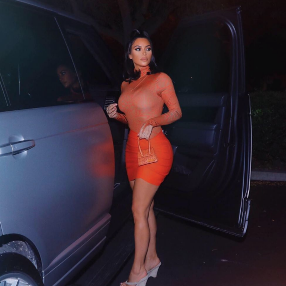 Mme Kardashian-West (38 ans) pose sur son compte Instagram.