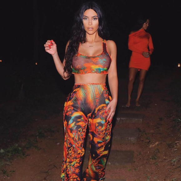 Mme Kardashian-West (38 ans) pose sur son compte Instagram.