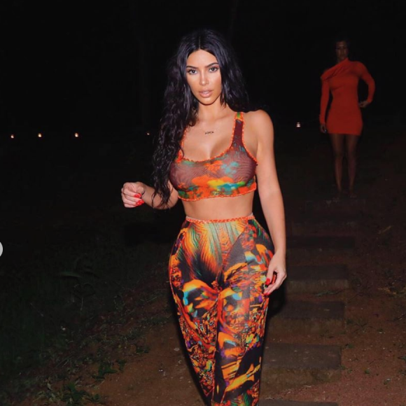 Mme Kardashian-West (38 ans) pose sur son compte Instagram.