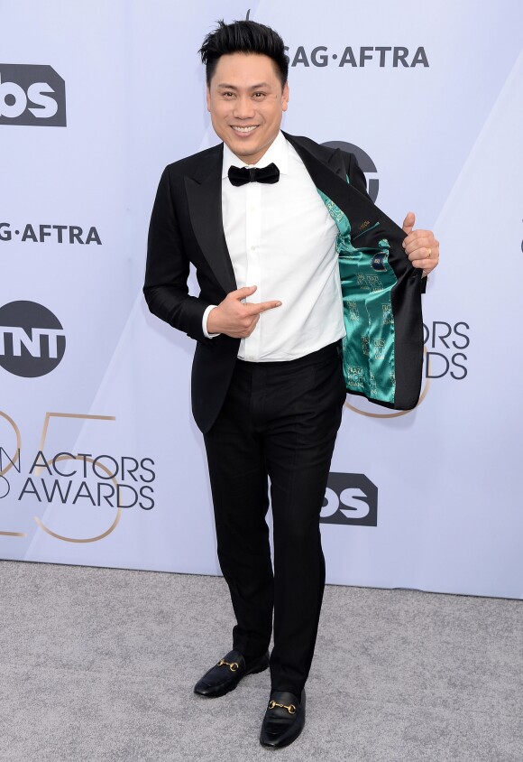 Jon M. Chu lors des 25e Screen Actors Guild Awards au Shrine Audritorium à Los Angeles, le 27 janvier 2019.