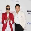 Justin Bieber et Jon M. Chu à l'avant-première de Justin Bieber's Believe en décembre 2013 à Los Angeles