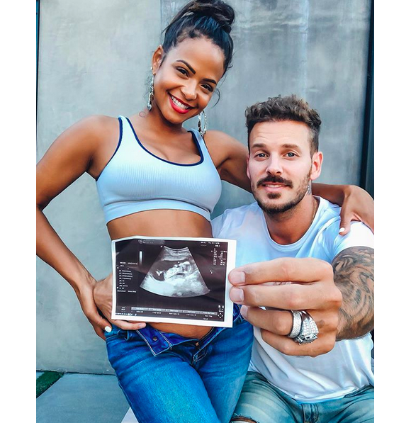 Matt Pokora et Christina Milian annonçent attendre leur premier enfant sur Instagram, le 28 juillet 2019.