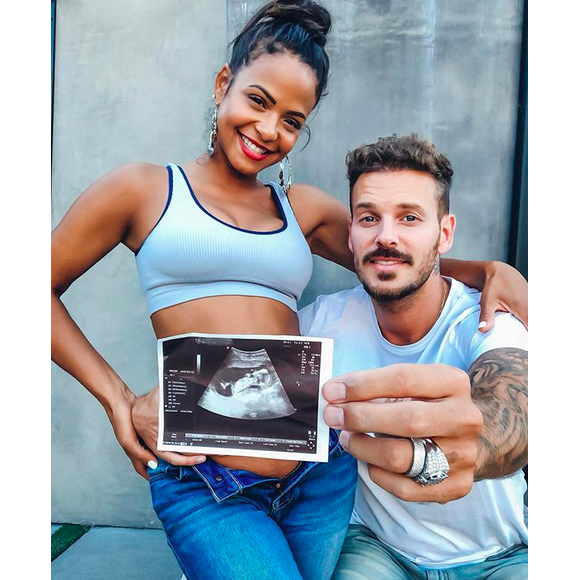 Matt Pokora et Christina Milian annonçent attendre leur premier enfant sur Instagram, le 28 juillet 2019.