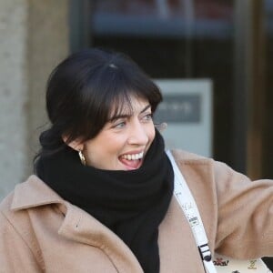 Nolwenn Leroy - Les people quittent leur hôtel afin de participer à l'enregistrement du nouveau spectacle des Enfoirés à Bordeaux le 28 janvier 2019. Les Enfoirés célébreront leurs 30 ans à Bordeaux où leur dernière visite remonte à la tournée des Enfoirés en 2000 !