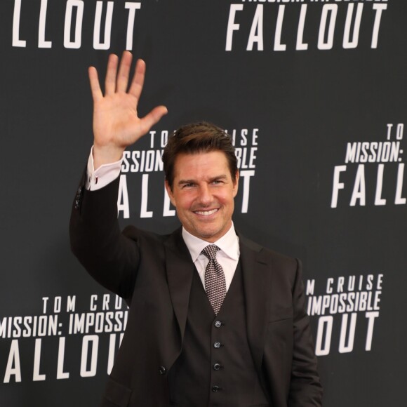 Tom Cruise à la première de "Mission Impossible: Fallout" à Washington, D.C, le 22 juillet 2018