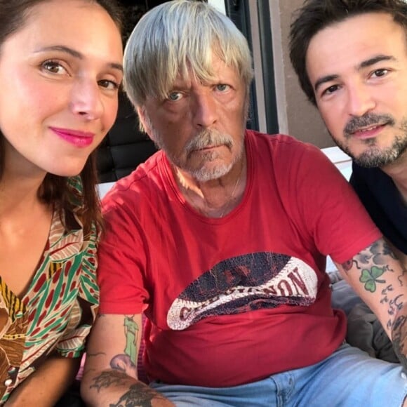 Lolita Séchan et son ex-compagnon Renan Luce célèbrent le 8e anniversaire de leur fille Héloïse avec Renaud - Instagram, août 2019.